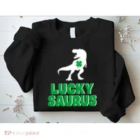 Lucky Saurus Dinosaur  Sweatshirt thumb 2