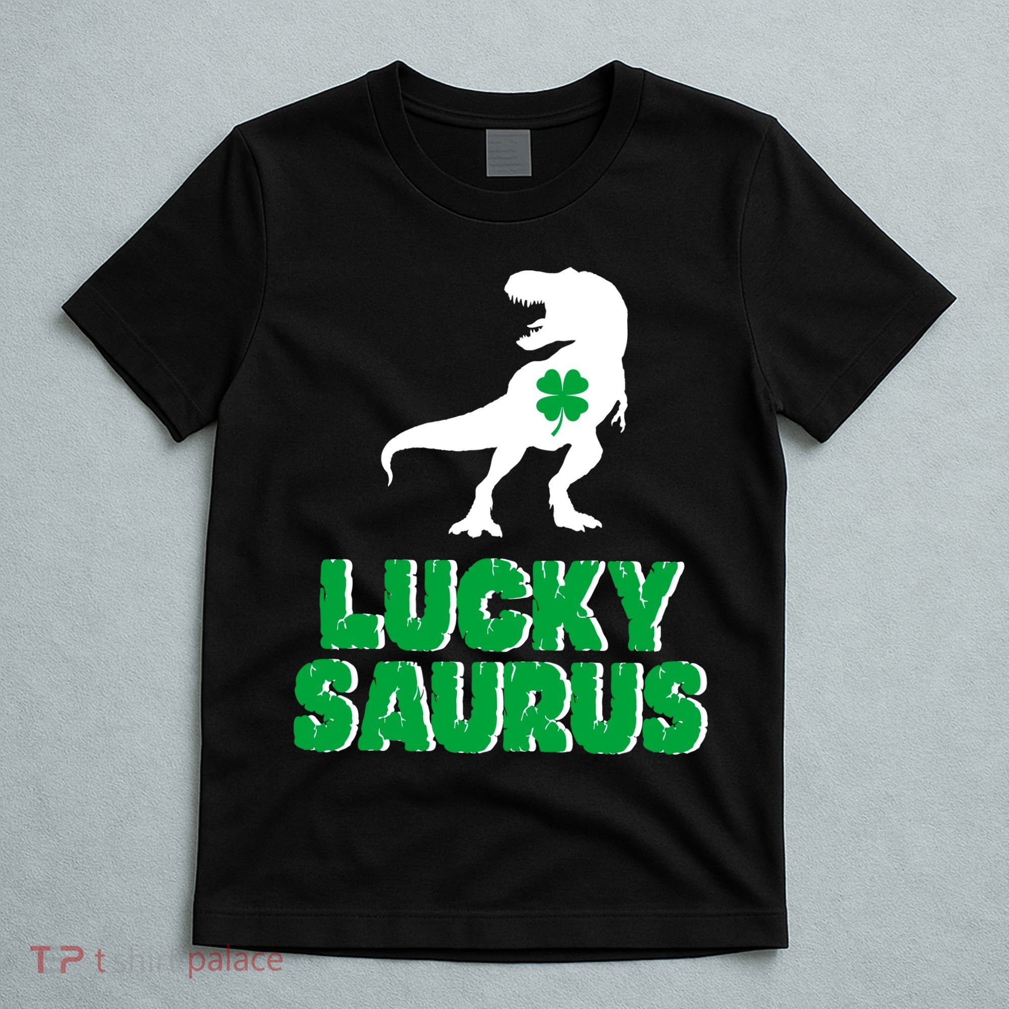 Lucky Saurus Dinosaur  T-Shirt