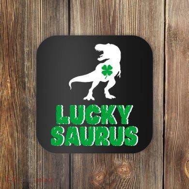 Lucky Saurus Dinosaur  Coaster