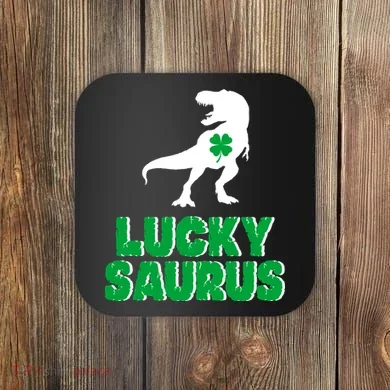 Lucky Saurus Dinosaur  Coaster