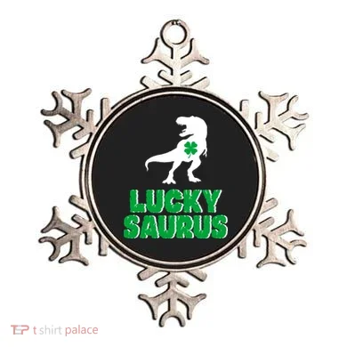 Lucky Saurus Dinosaur  Ornament