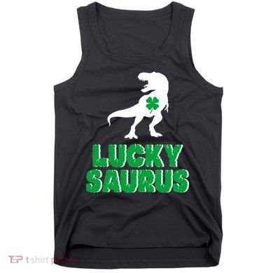 Lucky Saurus Dinosaur  Tank Top