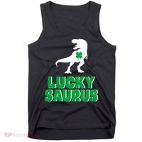 Lucky Saurus Dinosaur  Tank Top thumb 0