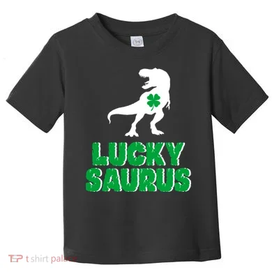 Lucky Saurus Dinosaur Toddler T-Shirt