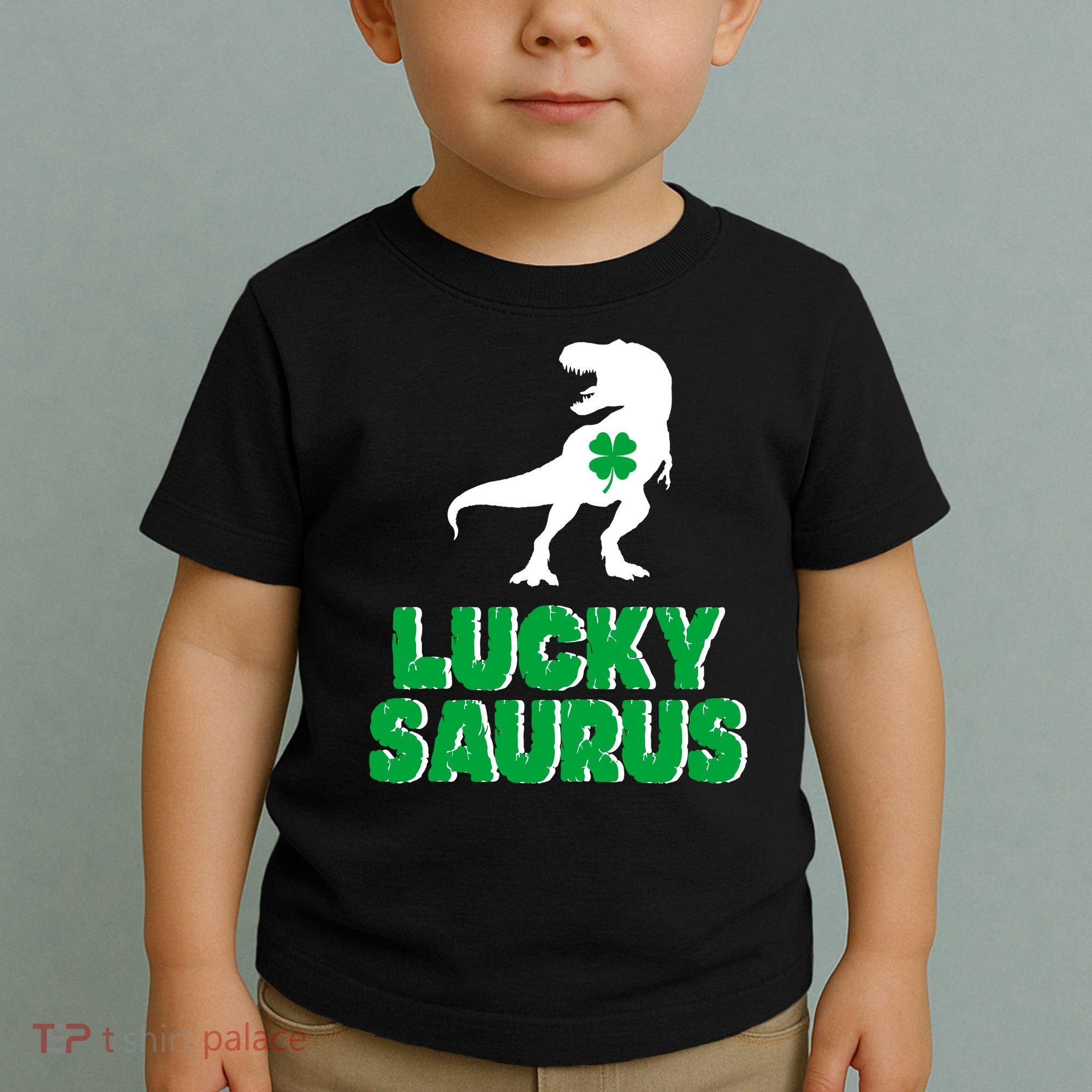 Lucky Saurus Dinosaur  Toddler T-Shirt