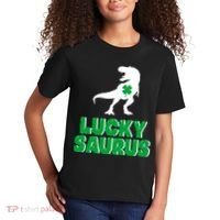 Lucky Saurus Dinosaur  Kids T-Shirt thumb 2