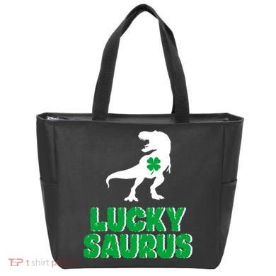Lucky Saurus Dinosaur  Tote Bag