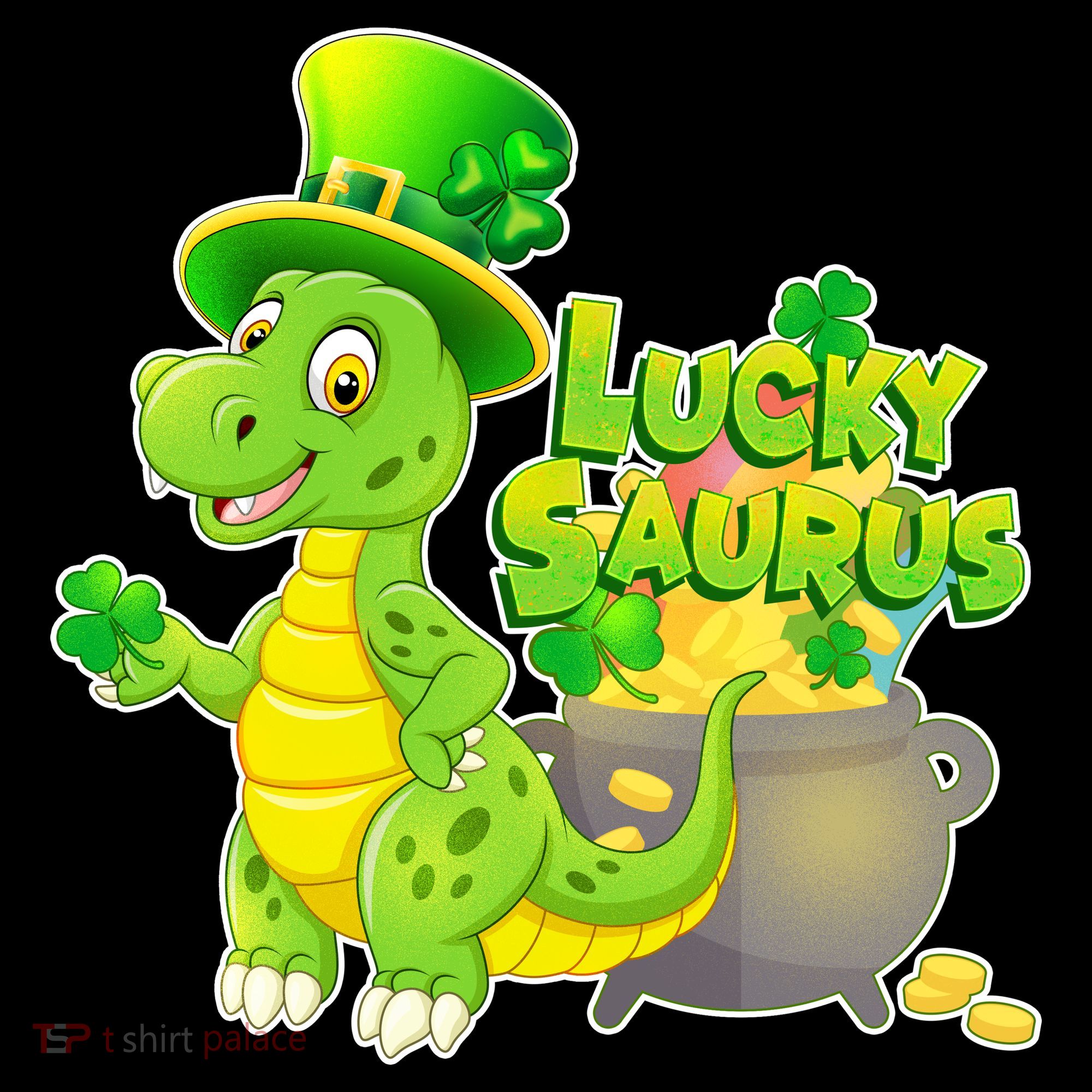 Lucky-Saurus St Patrick's Day Backpack
