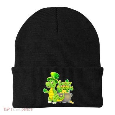 Lucky-Saurus St Patrick's Day Beanie