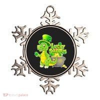Lucky-Saurus St Patrick's Day Ornament thumb 0