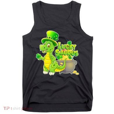 Lucky-Saurus St Patrick's Day Tank Top