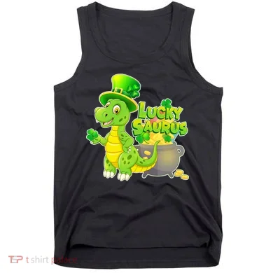 Lucky-Saurus St Patrick's Day Tank Top
