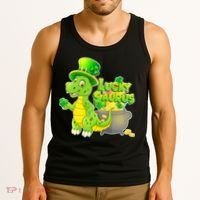 Lucky-Saurus St Patrick's Day Tank Top thumb 3