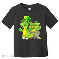 Lucky-Saurus St Patrick's Day Toddler T-Shirt thumb 0