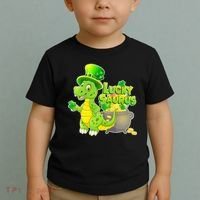 Lucky-Saurus St Patrick's Day Toddler T-Shirt thumb 2