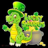 Lucky-Saurus St Patrick's Day Women's Long Sleeve Shirt thumb 2