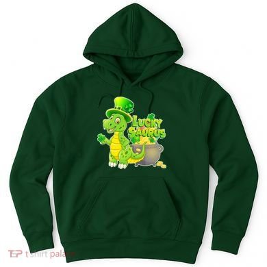 Lucky-Saurus St Patrick's Day Hoodie