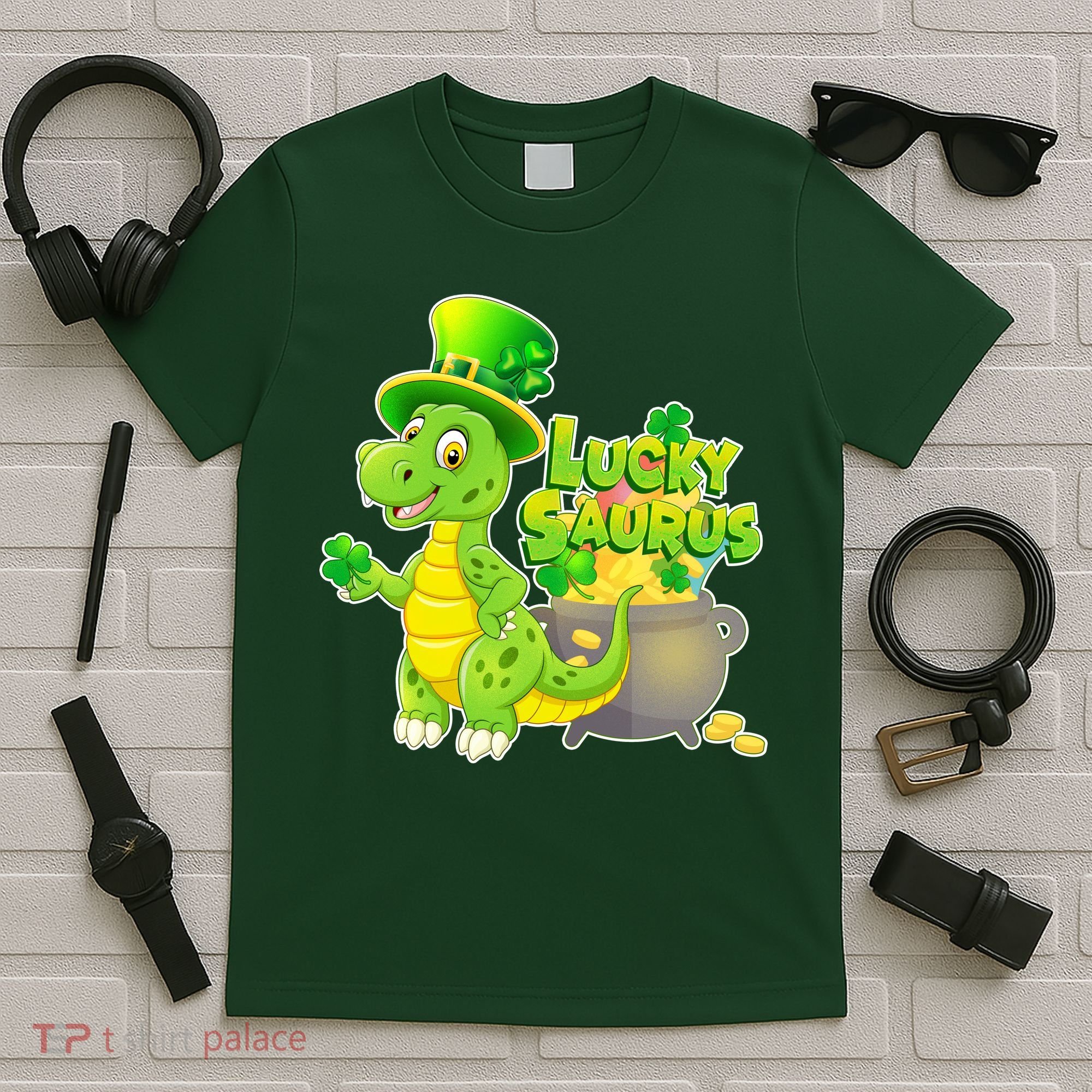Lucky-Saurus St Patrick's Day T-Shirt