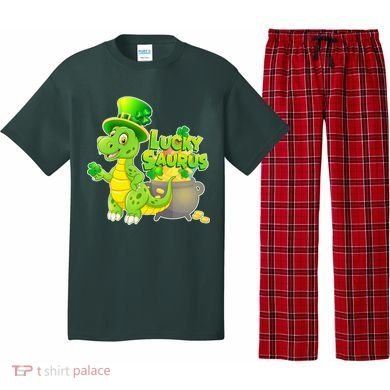 Lucky-Saurus St Patrick's Day Pajama Set