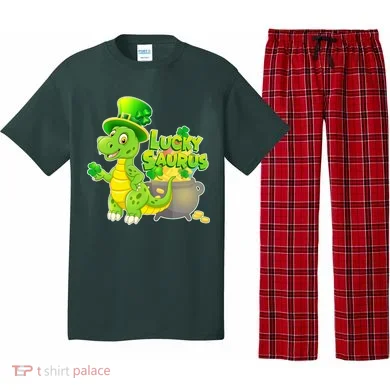 Lucky-Saurus St Patrick's Day Pajama Set