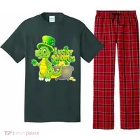Lucky-Saurus St Patrick's Day Pajama Set thumb 0