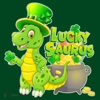 Lucky-Saurus St Patrick's Day Pajama Set thumb 2