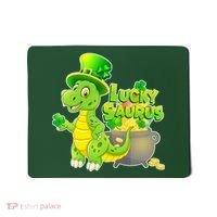Lucky-Saurus St Patrick's Day Mousepad thumb 0