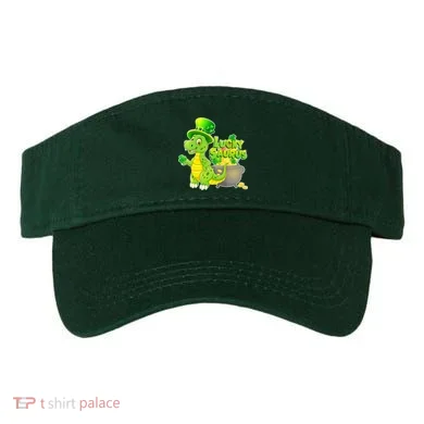 Lucky-Saurus St Patrick's Day Visor