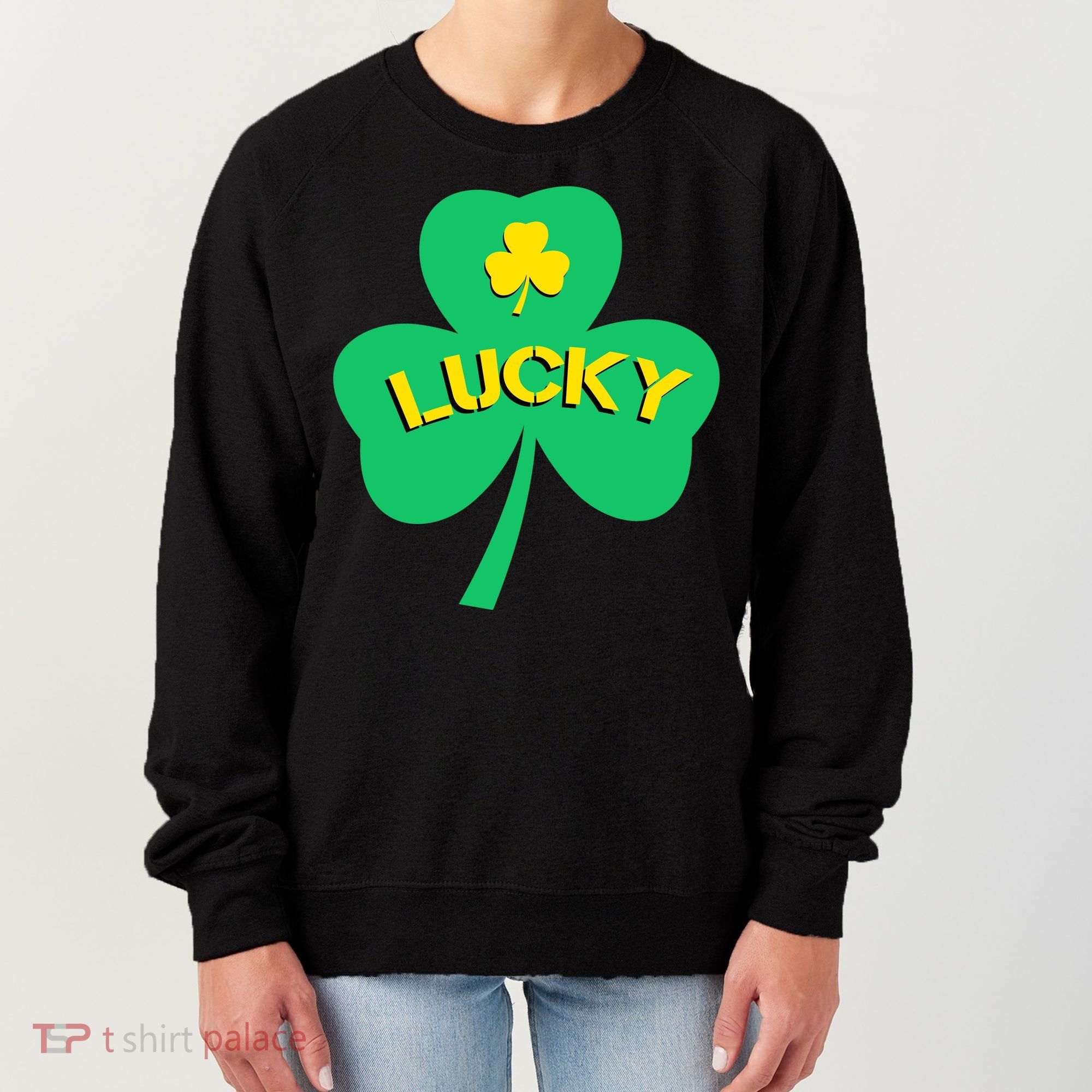 Lucky Shamrock St.Patrick's Day Women's Sweatshirt