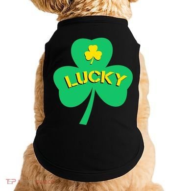Lucky Shamrock St.Patrick's Day Doggie Tank