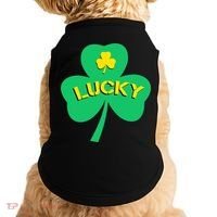 Lucky Shamrock St.Patrick's Day Doggie Tank thumb 0