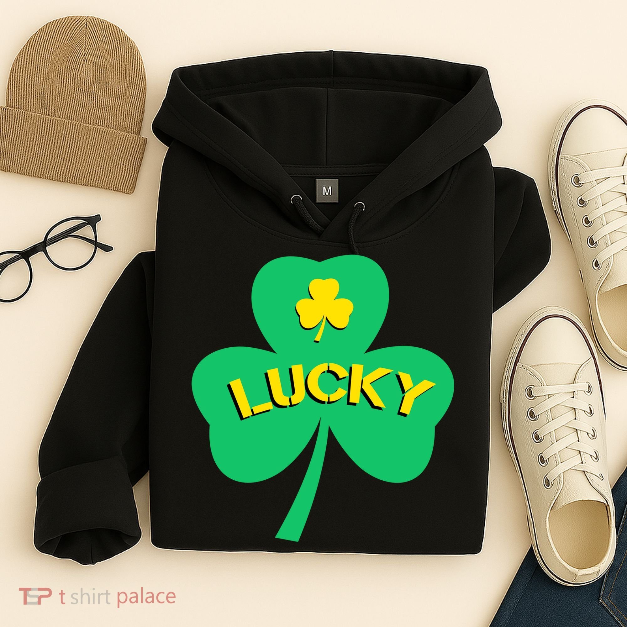 Lucky Shamrock St.Patrick's Day Hoodie