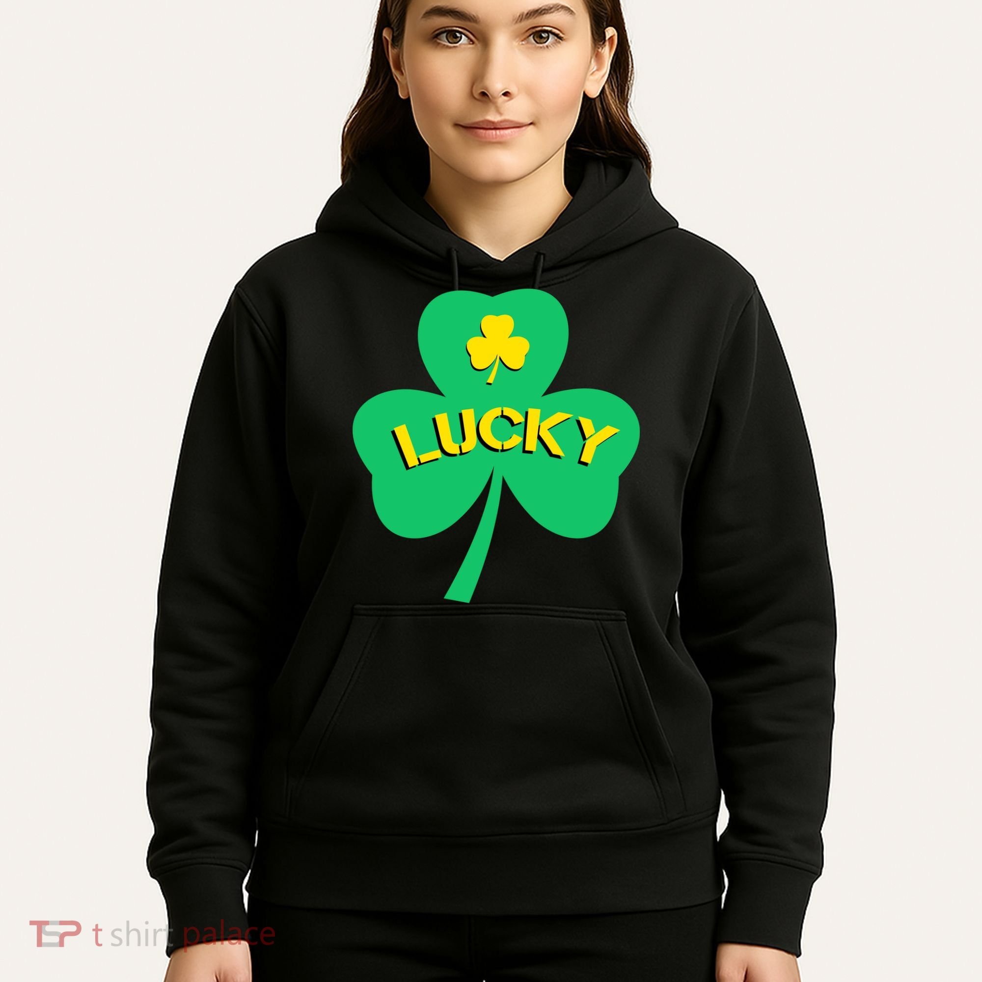 Lucky Shamrock St.Patrick's Day Hoodie