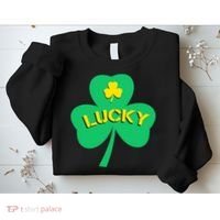 Lucky Shamrock St.Patrick's Day Sweatshirt thumb 2