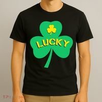 Lucky Shamrock St.Patrick's Day T-Shirt thumb 3
