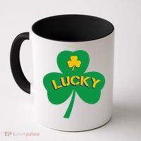 Lucky Shamrock St.Patrick's Day Coffee Mug thumb 0
