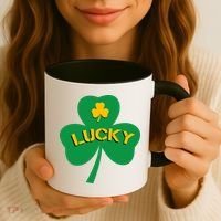 Lucky Shamrock St.Patrick's Day Coffee Mug thumb 3