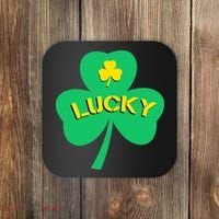 Lucky Shamrock St.Patrick's Day Coaster thumb 0