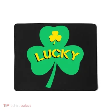 Lucky Shamrock St.Patrick's Day Mousepad