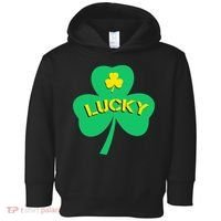 Lucky Shamrock St.Patrick's Day Toddler Hoodie thumb 0