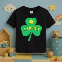 Lucky Shamrock St.Patrick's Day Toddler T-Shirt thumb 3