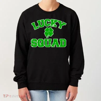 Lucky Squad Irish Clover Women's Sweatshirt