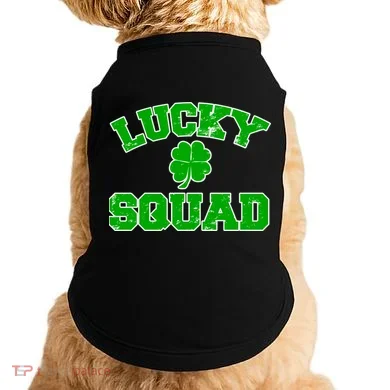 Lucky Squad Irish Clover Doggie Tank