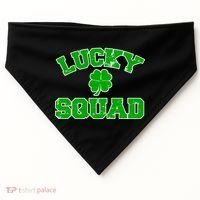 Lucky Squad Irish Clover USA-Made Doggie Bandana thumb 0