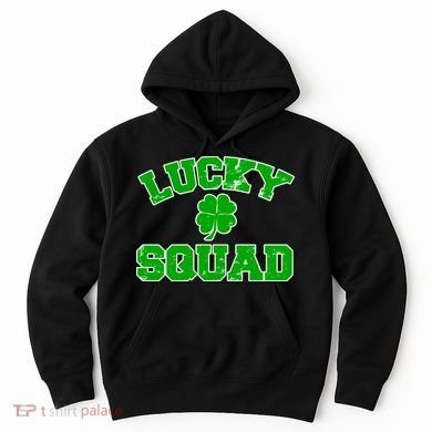 Lucky Squad Irish Clover Hoodie