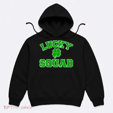Lucky Squad Irish Clover Hoodie