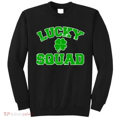 Lucky Squad Irish Clover Sweatshirt
