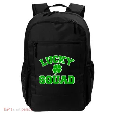 Lucky Squad Irish Clover Backpack