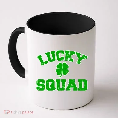 Lucky Squad Irish Clover Coffee Mug