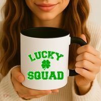 Lucky Squad Irish Clover Coffee Mug thumb 3